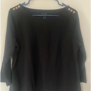 A New Day black longed sleeve shirt.